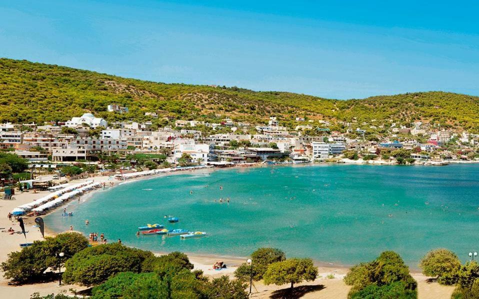 Παραθαλασσιο Στουντιο Μιχαλιας Sea View Studio Michalias Νουμερο 8 Agia Marina  Esterno foto