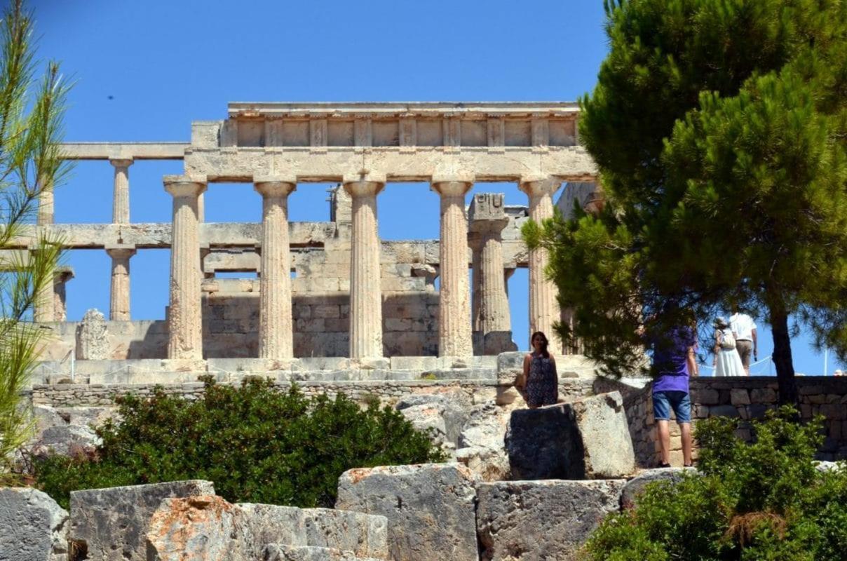 Παραθαλασσιο Στουντιο Μιχαλιας Sea View Studio Michalias Νουμερο 8 Agia Marina  Esterno foto