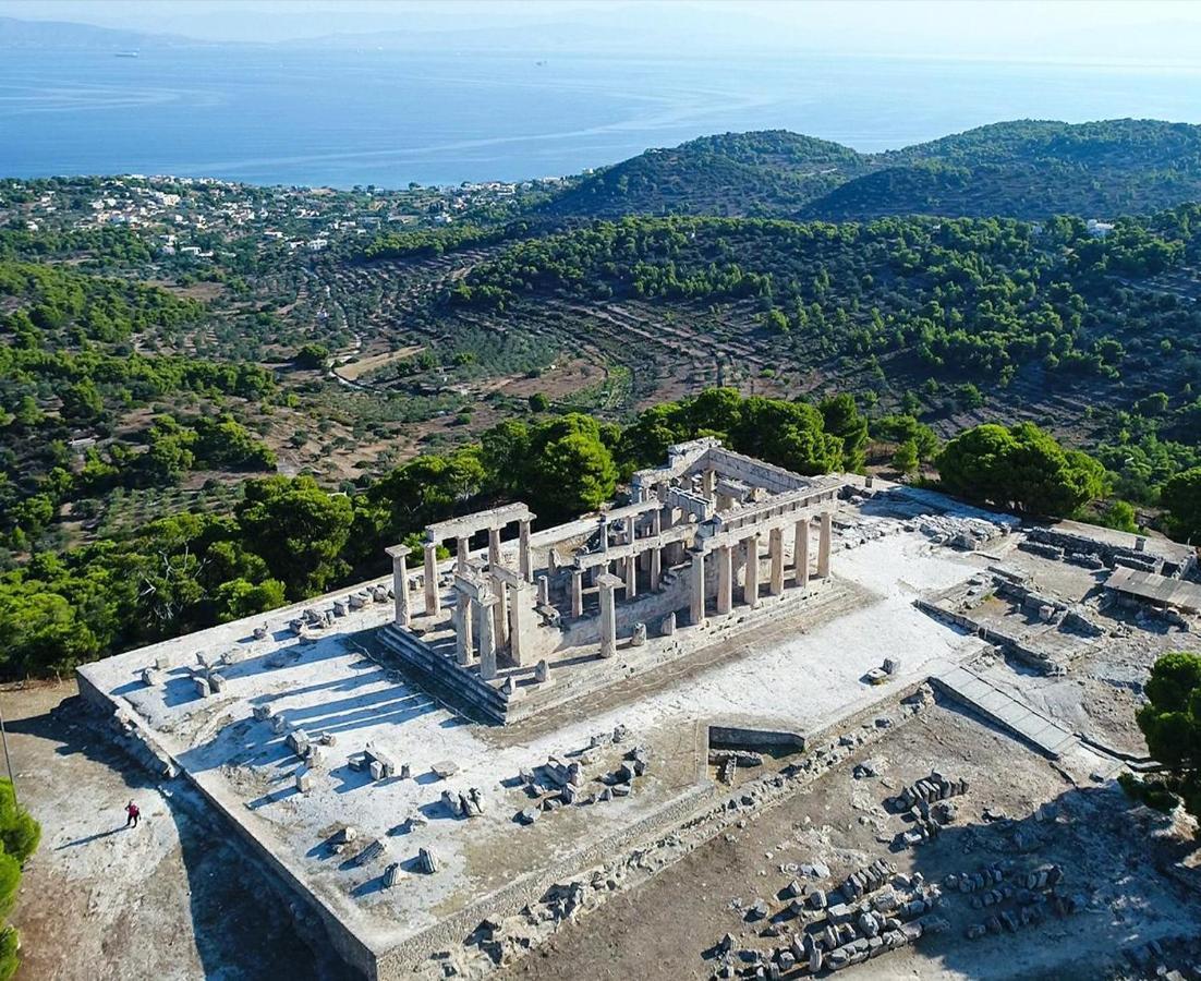 Παραθαλασσιο Στουντιο Μιχαλιας Sea View Studio Michalias Νουμερο 8 Agia Marina  Esterno foto